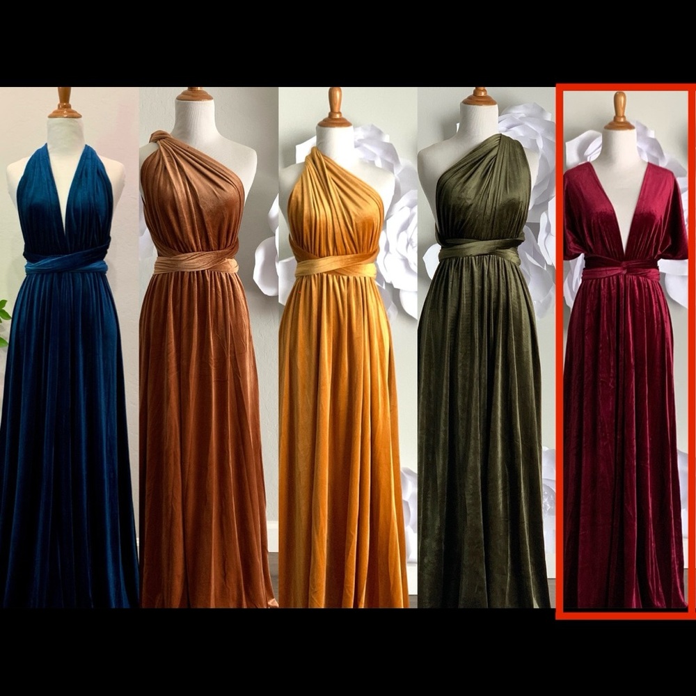 Scholle Dress in Color Wine Y20-13